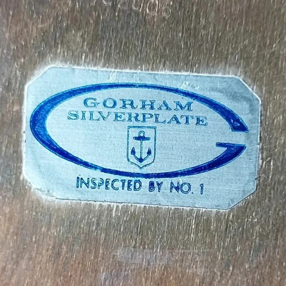 Gorham Silverplate Round Plate - Picture 3 of 5